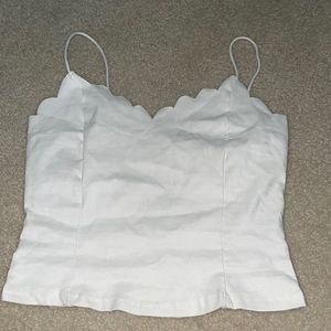 SHEIN M White Tank